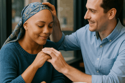 After Years of Hiding Behind Scarves and Wigs, She Finally Dared to Meet Someone New. She Feared Rejection, Abandonment, and the Familiar Silence That Always Followed. But When She Took Off Her Head Covering on Their Very First Date, His Reaction Was Nothing She Could Have Imagined—And It Changed Everything Forever! 😢😢