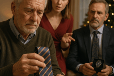 “My Daughter Was Ashamed of My Simple Life. She Gifted Her Father-in-Law a Luxury Watch and Handed Me a Tie, Saying, ‘You’re Just…