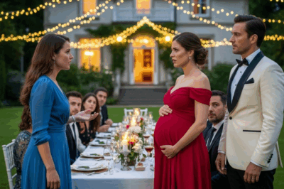Husband Brought His Pregnant Mistress to Our Family Dinner, But He Never Expected the Papers I Had Waiting for Him