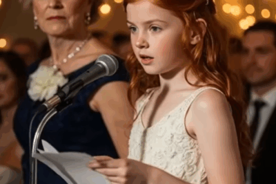 The Wedding Fell Silent When the Mother-in-Law Publicly Shamed the Bride—But Then Her 8-Year-Old Daughter Stepped Forward, Holding an Envelope From Her New Stepdad. As She Read the Words He Had Prepared for That Very Moment, The Room Froze, The Mother-in-Law Staggered, and The Ceremony Turned Into Something Unforgettable
