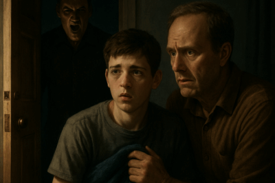 For nights he felt uneasy under his father’s strange stares. Then, at 2 a.m., heavy knocks rattled the door and a chilling