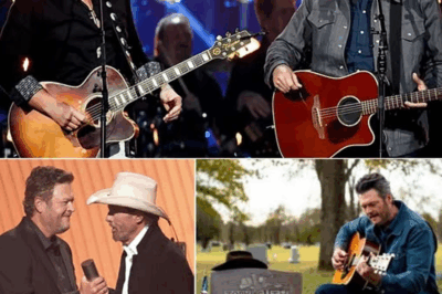 “Emotional Tribute: Blake Shelton Sings at Toby Keith’s Grave, Fulfilling a Silent Promise to Honor the Song They Never Recorded!”