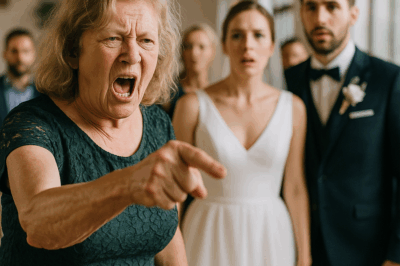 Weddings Are Supposed to Unite Families, But at This Celebration a Toxic Family Member Stood, Interrupted the Ceremony, and Turned a Day of Love Into a Stage for Their Own Drama—The Shocking Scene That Unfolded Left the Couple Stunned, the Guests Whispering in Disbelief, and the Relative Forever Branded in Shame