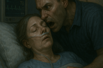 She lay in a coma for ninety days, surrounded by the steady beeps of machines.