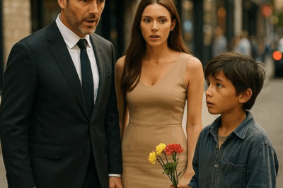 She had everything—designer gowns, private jets, a millionaire boyfriend. But one glance at a child outside a toy store shattered her world. In that moment, the past she’d buried clawed its way back, and the truth about her “dead” son began to surface.