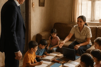 He thought he knew everything about the woman who cleaned his mansion. But when this millionaire stepped into her modest home unannounced, what he discovered hidden in a locked room left him trembling—and changed the way he saw her forever.