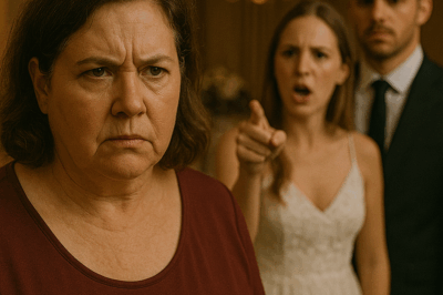 The Applause Faded When A Mother Was Told She Wasn’t Welcome At The Celebration She Had Bankrolled, Her Own Son Watching Wordlessly As His Bride-To-Be Drove Her Away, Yet What None Of Them Knew Was That A Shocking $26,000 Secret Was Already Waiting To Explode, Threatening To Turn The Wedding Into Ruin