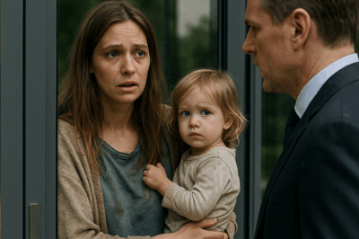 She stood in torn clothes, clutching a hungry child, begging for food. The millionaire could have turned her away, but when he looked at her face, time seemed to stop. What connected them was not chance—it was a buried secret that would unravel his past and change both of their futures.