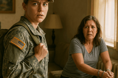 Hija soldado vuelve y descubre a su madre 𝙚𝙣𝙘𝙖𝙙𝙚𝙣𝙖𝙙𝙖 en casa — su reacción dejó a todos sin palabras….
