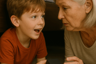 At First, It Was Just Children’s Laughter Filling the House—But When a Boy Hid Beneath His Dad’s Bed, He Discovered a Secret Box That No One Was Supposed to See. “Grandma, There’s a Hiding Place!” He Said. What She Saw Inside Shocked Her and Left the Entire Family in Silent Dread