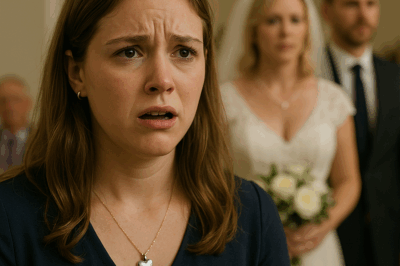 She Thought She Could Keep Quiet During Her Father’s Second Wedding—Until Her Stepmother Appeared Wearing the Heart-Shaped Necklace Her Late Mother Had Given Her Before Passing. The Guests Smiled, Unaware of Its Significance, Until the Daughter Stepped Forward With Words That Turned the Celebration Into a Scene of Stunned Silence and Shock