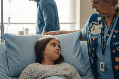 My husband used the money we saved for our daughter’s treatment to pay for his mother’s vacation. when his tanned and cheerful mom walked into the hospital room, my daughter looked at her and quietly asked…