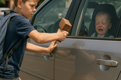 An 8-Year-Old Boy Saved a Baby Trapped in a Locked Car — He Was Scolded for Being Late to Class, But Then Something Happened That No One Expected…