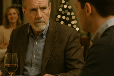 He Hadn’t Seen His Son in Two Decades—Then Came a Christmas Invitation Filled With Promises of Reconciliation. But The Festive Meal Turned Cold When His Son’s Wife Raised a Toast and His Son Whispered, “How Much Will You Leave Us?” The Father’s Response Stunned Everyone, Proving He Came Not With Money, But With Truth