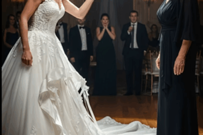 She Worked Six Months Creating A Wedding Dress Sewn With Love, Only To Watch Her Daughter Rip It Apart On Stage Before Hundreds Of Guests, Shouting That She Was “Just Pretending”—But When The Humiliated Mother Disappeared Backstage And Returned Thirty Minutes Later, She Unleashed A Revelation That Turned Every Laugh Into Shocked Silence