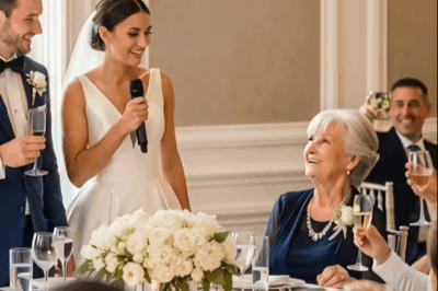 I paid for my daughter’s wedding, only for her to make fun of me in front of 200 guests. I just smiled… until the groom’s boss heard my name, grabbed the microphone, and what he said left her in tears.