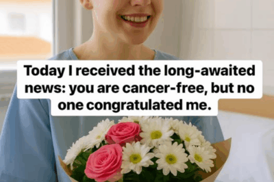 The doctor’s words—“You’re cancer-free”—lifted a heavy weight. But the tears came from someone else: the daughter, the sister, the partner who wasn’t the patient, but the caregiver. She gave everything in silence, and when the cure arrived, she realized her own story had been invisible all along—until now.