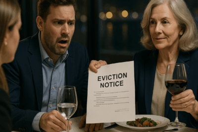 “My Son Interrupted the Waiter, Saying, ‘She Doesn’t Usually Eat This Late—Just Get Her Water,’ With a Smirk That Cut Deep.