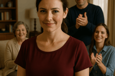 “They Laughed and Clapped as My Husband Humiliated Me in Front of His Family. I Didn’t Cry. I Smiled and Walked Away.