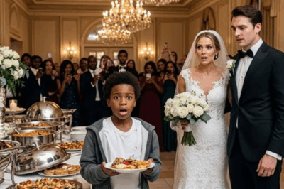 Homeless Black Boy Steals Food at a Wedding – And the Touching Story Behind It…