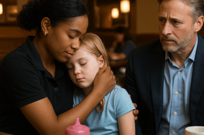 Richard Hale had closed billion-dollar deals without breaking a sweat, but nothing prepared him for the sight of a waitress—someone he had barely noticed when she poured his wine—holding his daughter in her arms as if she were her own.