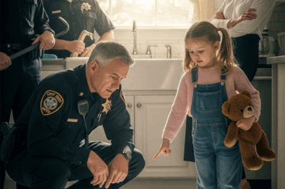 A Little Girl Whispered, “Daddy’s Under the Kitchen Floor” — What Police Found Minutes Later Stunned the Entire Neighborhood