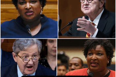 Senator John Kennedy ERUPTS at Stacey Abrams Over ‘Blatant Racial Remarks,’ Stuns Congress Into Silence — Then a Hot Mic Catches Her Secret, Unfiltered Whisper That Instantly Turns the Clash Upside Down,