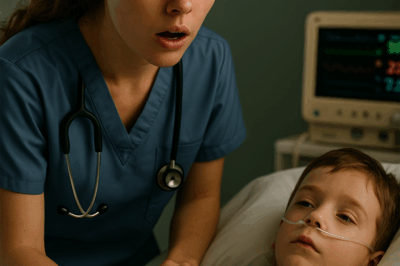 “The Boy Everyone Thought Was Silent Forever — Until a Nurse Saw His Finger Move, and a Mansion’s Dark Secret Began to Unravel”