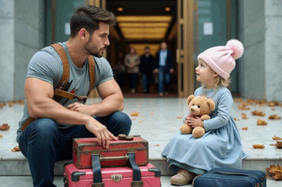 “If you carry me up the stairs, I’ll tell you ONE secret,” said the sick Little Girl.. The man’s hair stood on end from what he heard.