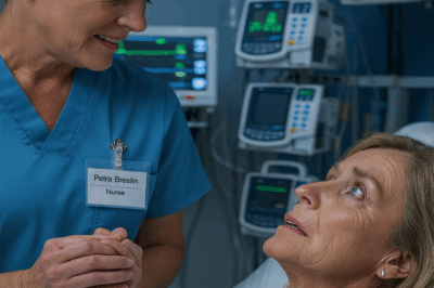 I was rushed to the hospital in critical condition. the doctors called my son, but he said, “i’m busy taking my wife to dinner, she doesn’t have much time anyway.” even after being told it could be serious. a week later, i walked out of the hospital and made a call to my bank. two hours later, he was at my door, looking shaken. but…