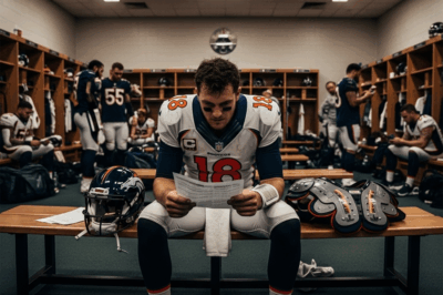 The Letter in the Handshake: How One Fan Changed Peyton Manning’s Game Forever