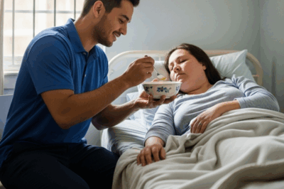 Devoted husband cared for his paralyzed wife for 5 years but the day he forgot his wallet and returned home early, what he saw left him frozen. Michael Turner had always considered himself a lucky man. In his early forties, with a stable job as an architect and a comfortable suburban home in Ohio, his life had felt complete the day he married Emily. She was not only beautiful but also fiercely intelligent, working as a high school literature teacher. Together, they had shared dreams of traveling, raising a family, and building a life filled with laughter.