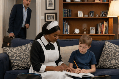 Billionaire’s Son Failed Every Math Test — Until the New Black Maid Taught Him