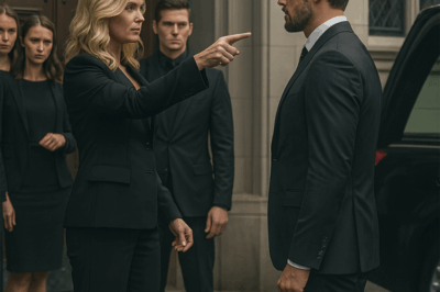 My stepmom didn’t let me say goodbye to dad. a week later, she stopped me from entering the will reading, saying, “this meeting is only for heirs.” instead of arguing, i calmly gave the lawyer a document. when he read it, her smile disappeared….