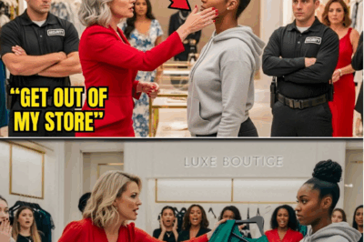 In an explosive scene straight out of a movie, a swanky New York boutique is reeling after its manager, Victoria Whitmore, humiliated—and physically assaulted—a Black woman browsing designer dresses. What Victoria didn’t know? The “customer” she berated, belittled, and tried to evict was actually Amara Johnson—the billionaire founder who owns the entire chain.