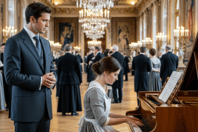 He ordered the maid to play the piano in front of everyone to humiliate her — but when she began, no one expected what happened.
