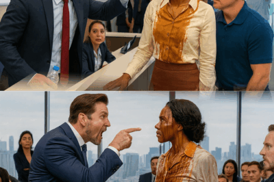 In a glittering skyscraper boardroom where million-dollar deals were being inked, Alicia sat poised, her notes perfectly aligned, her ivory silk blouse chosen to reflect confidence and grace—until, in a single shocking moment,