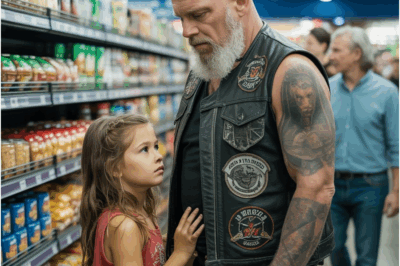 The moment I walked into the store, I noticed her—not because she was following me, but because of the bruises on her arms that her mother kept tugging sleeves down to hide.