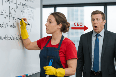 What if I told you a woman with a broom solved a $500 million problem that the best engineers couldn’t? Sounds impossible, right? Well, hold on because this story is going to leave you speechless. Picture this: a boardroom full of the tech industry’s brightest minds, sweating like chickens while staring at a screen displaying numbers that don’t add up. They’d been working day and night for months, spending millions on consultants, and nothing.