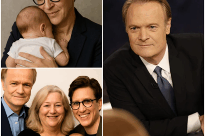Whispers of a Promise: Lawrence O’Donnell’s Stunning On-Air Tribute to Rachel Maddow’s Newborn Leaves Her in Tears—What Heartfelt Secret Did Television’s Fiercest Analyst Reveal That Transformed Him Into the Baby’s Unlikely Guardian, Captivating Millions and Unveiling a Side of Maddow No One Ever Imagined, in a Moment So Powerful, So Unexpected, It’s Redefining the Meaning of Family and Friendship in Front of a Nation Spellbound by an Emotional Truth They Never Saw Coming?