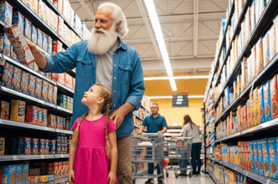 The moment I walked into the store, everyone thought they saw the truth: a tattooed biker stalked by a fragile child clinging to him while her frantic mother screamed for help, the crowd whispering ‘disgusting’ and raising their phones to record what they were certain was a crime in progress