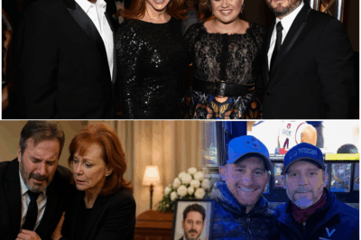 They Hadn’t Spoken in Years — Until This. Under a Heavy Texas Sky, Reba McEntire and Narvel Blackstock Stood Side by Side Again… Not on a Stage, Not in a Studio, But at the Graveside of the Son They Once Raised Together.