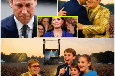 Your Song” Under the Summer Sky: How Elton John and Three Royal Children Brought Prince William — and Britain — to Tears