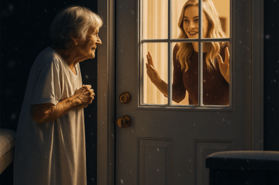 My son’s family locked me, a 70-year-old woman, outside in the middle of a snowstorm to “teach me a lesson” about money. “Your role in this family is changing,” my daughter-in-law taunted. She had no idea that I had provided for them their entire lives. Shivering in the cold, I made a phone call. The next morning, when their credit card was declined, she called me and screamed. “You ruined us!” she cried. My calm response made her hang up.