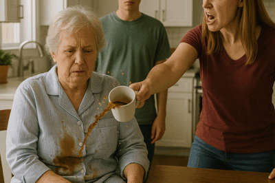 “My Daughter Threw Hot Coffee At Me When I Refused To Give Her Son My Credit Card… What She Found Days Later In My House Left Her In Shock”