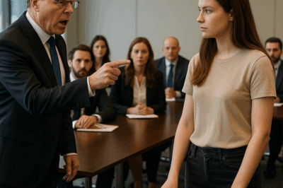 “The Manager Publicly Humiliated Her—But Her True Identity Left Him Frozen”