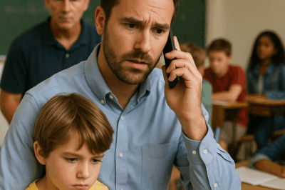 “Teacher, My Dad Did It Again”—The Teacher’s Response Stunned Everyone