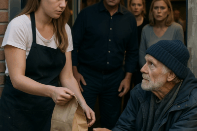 “A Poor Waitress Fed a Crippled Beggar — His Shocking Confession Left Her Frozen”
