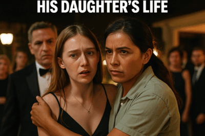 “He Thought She Was Just a Maid—Until She Saved His Daughter’s Life”