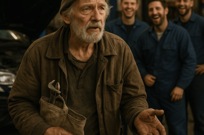 “The Forgotten Legend: How a Hungry Old Man in Barcelona Revealed Himself as the Genius Behind Racing History”